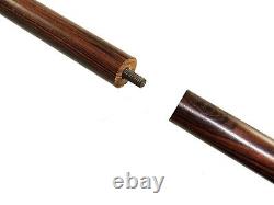 10 Pcs. Antique Walking Cane Stick Stylish Brass Handle Victorian Wooden Cane