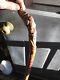 African American Hand Carved Wooden Folk Art Cane Walking Stick