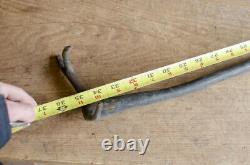 Antique Beautiful sapling root Wooden Cane Walking stick (Wizard cosplay cane)