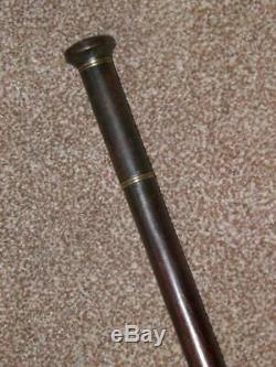 Antique Lightweight Wooden Tippling Gadget Walking Stick/Cane 86cm
