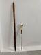 Antique Style Wooden Walking Stick With Skull Handle Walking Stick