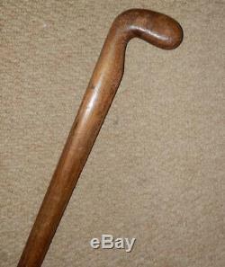 Antique Walking Stick Made From Wooden Aircraft Propeller'WW1
