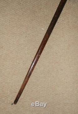 Antique Walking Stick Made From Wooden Aircraft Propeller'WW1