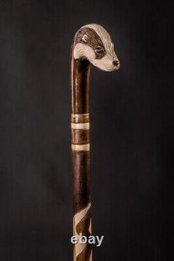 Antique Walking canes for men Walking Stick Natural Wooden Hand Carved Tree Gift