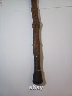 Antique Wooden Walking Sticks Cane 34 Inch
