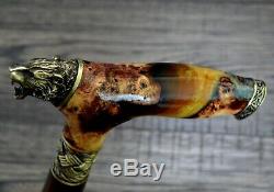 BURL Stabilizing TIGER BRONZE Canes Walking Sticks Wooden Accessories Cane