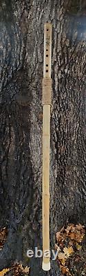 Bamboo Flute Walking Hiking Stick, Meditation Staff, ¨Mountain¨ ¨Stream¨