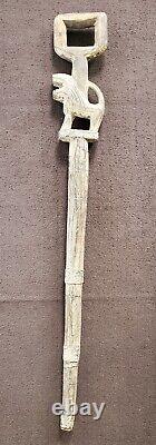 Beautiful Custom Hand Carved Wooden Hiking / Walking Stick / Cane From GHANA