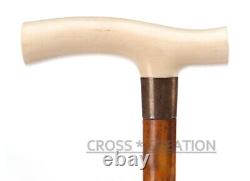 Best wood Derby Handle Carved brown Wooden Walking Stick new handmade Gift style