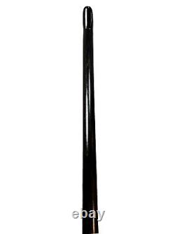 Black Walking Cane Men Women Mobility Palm Rest Hickory Wooden Masters USA A3