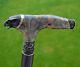 Cane Reed Burl Wooden Handmade Walking Stick Unique Accessories Canes Falcon New