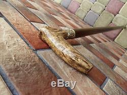Cane Walking Stick Wooden BURL Handmade Men's Accessories Cane NEW