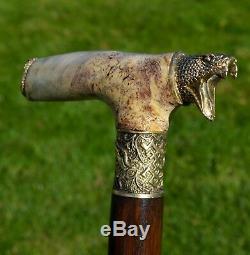Cane Walking Sticks Reed Stick BURL Wooden Handmade Canes Accessories WOOD NEW