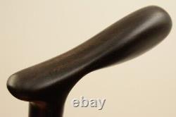 Cane Walking stick GABON EBONY black exotic wooden men's women's handmade #1