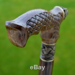 Canes Reed OAK tree Wooden Handmade Cane Walking Stick Unique Accessories DRAGON