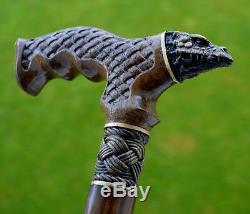 Canes Reed OAK tree Wooden Handmade Cane Walking Stick Unique Accessories DRAGON