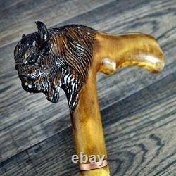 Canes Walking Sticks Wood Reeds Wooden Hand-Carved Carving Handmade Cane Stic