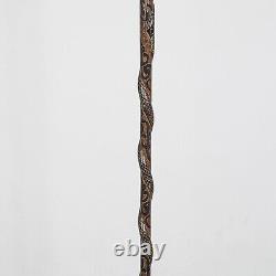 Carved Walking Stick, Handmade Wooden Walking Stick, Luxury Walking Stick IS-2