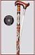 Collectible Handmade Wooden Walking Stick, Handcraft Cane Exclusive To Collector