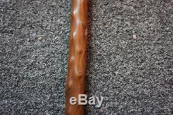 Collectible Wood Wooden Unique Design Walking Stick Cane 34