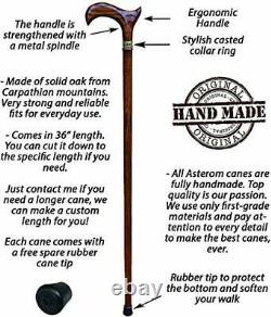 Cool Ergonomic Walking Stick Canes for Men and Women Unique Designer Wooden Ca