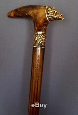 DRAGON Canes Walking Sticks Wooden BURL Handmade Men's Accessories Cane NEW