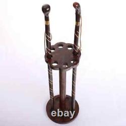 Designer Entry Way New Stick Wooden Stand Storage Rack Display for Walking Home