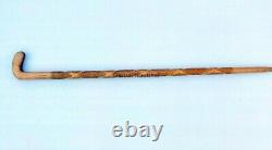 Designer Wooden Walking Stick/Cane Vintage Solid Wall Nut Wood Walking Stick