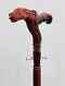 Dragon Head Handle Wooden Walking Stick Natural Handmade For Men, Women 36