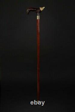 Dragon Walking Cane for Men Custom Fashionable Design Wooden Walking Stick