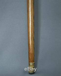 ELK MOOSE BURL Wooden Handmade Cane Walking Stick Accessories BRONZE Craft Canes
