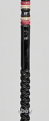 Eagle-headed Black Walking Stick, High Quality Special Wooden Hand-carved Cane