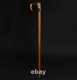 Gladiator Sumptuous Walking Stick Marvelous Hand Crafted Wooden Cane for Gift