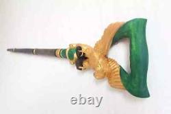 Golden Gryphon Cane Hand Carved Handle cane Hiking Wooden walking stick 37