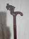 Hand Carved Dragon Head Wooden Walking Stick Walking Cane. Extra Tall, Sturdy