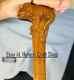 Hand Carved Wooden Walking Stick Frog Handle Walking Cane Christmas Best Gift C