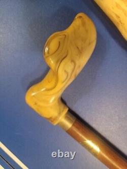 Hand Carved Wooden Walking Sticks Walking Cane Unique Designs 7 Cane Lot