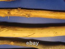 Hand Carved Wooden Walking Sticks Walking Cane Unique Designs 7 Cane Lot