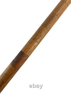 Hand carved setter dog handle wooden walking stick dog animal walking cane