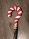Hand Carved Walking Canes Hiking Walking Sticks Christmas Cane Wooden Stick Gift