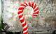 Hand Craved Christmas Candy Wooden Walking Cane Candy Walking Stick Best Gift 11