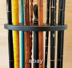 Handcrafted Wooden Stand For Way Walking Stick Holder Walking Stick Cane Stand