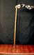 Handcrafted Wooden Walking Stick Personal Protection Unisex Artistic Stick