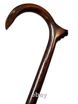 Handmade Walking Cane Men Women Mobility Palm Rest Hickory Wood Masters USA A19