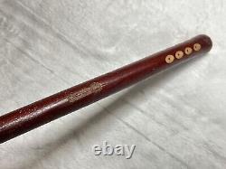 Hartwell Brothers Hickory Walking Stick Memphis Tennessee Vtg Rare HTF 33 Cane