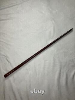 Hartwell Brothers Hickory Walking Stick Memphis Tennessee Vtg Rare HTF 33 Cane