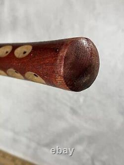 Hartwell Brothers Hickory Walking Stick Memphis Tennessee Vtg Rare HTF 33 Cane