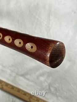 Hartwell Brothers Hickory Walking Stick Memphis Tennessee Vtg Rare HTF 33 Cane