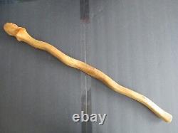 Horace Nearhood Hand Carved Wooden Cane 35 Native American Walking Stick USA