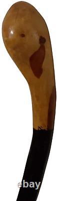 Imported Shillelagh Wooden Irish Walking Stick, Handcrafted 100% Blackthorn Wood